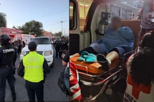 Dos maleantes heridos y dos detenidos, tras balacera en Edomex